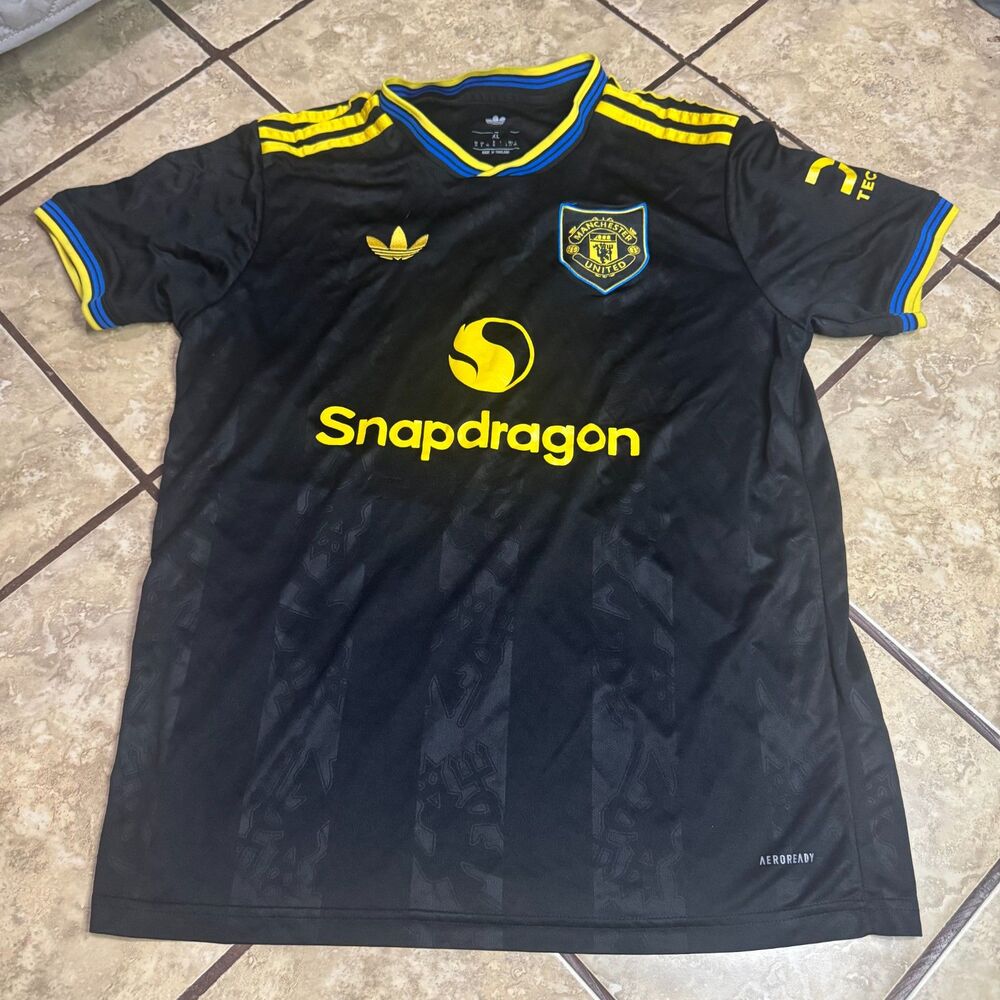 Adidas 2024 Manchester United Snapdragon Jersey
